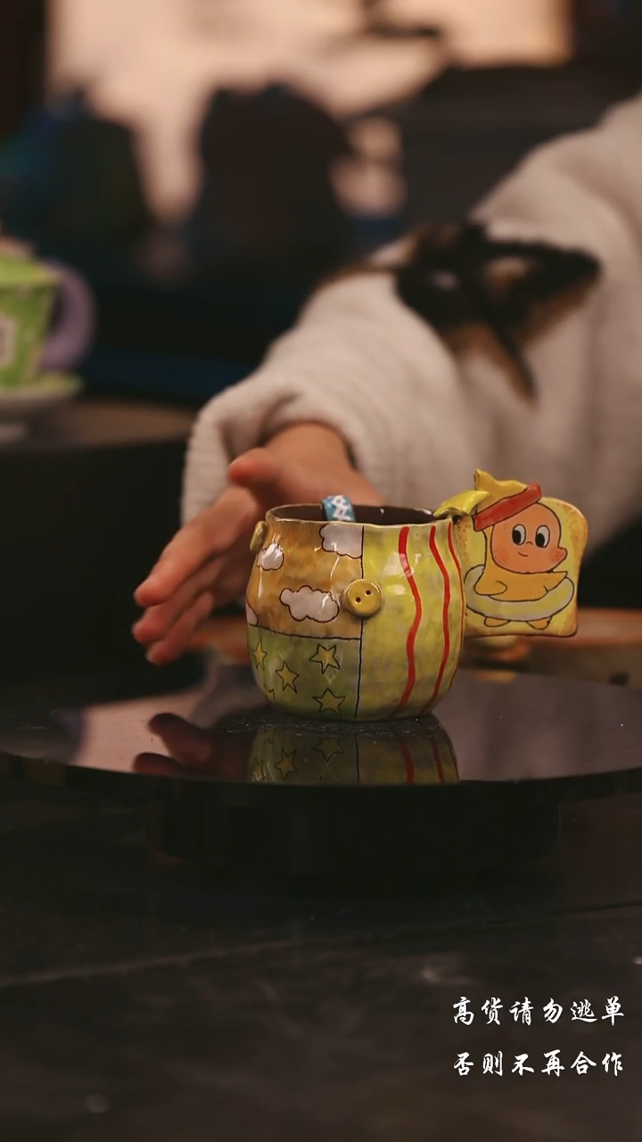 陶瓷景德镇可爱设计师款陶瓷 