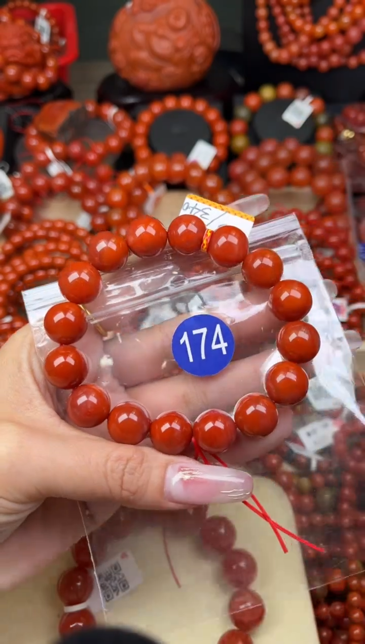 【闪购商品】南红玛瑙珠宝奇石未镶嵌174-13+