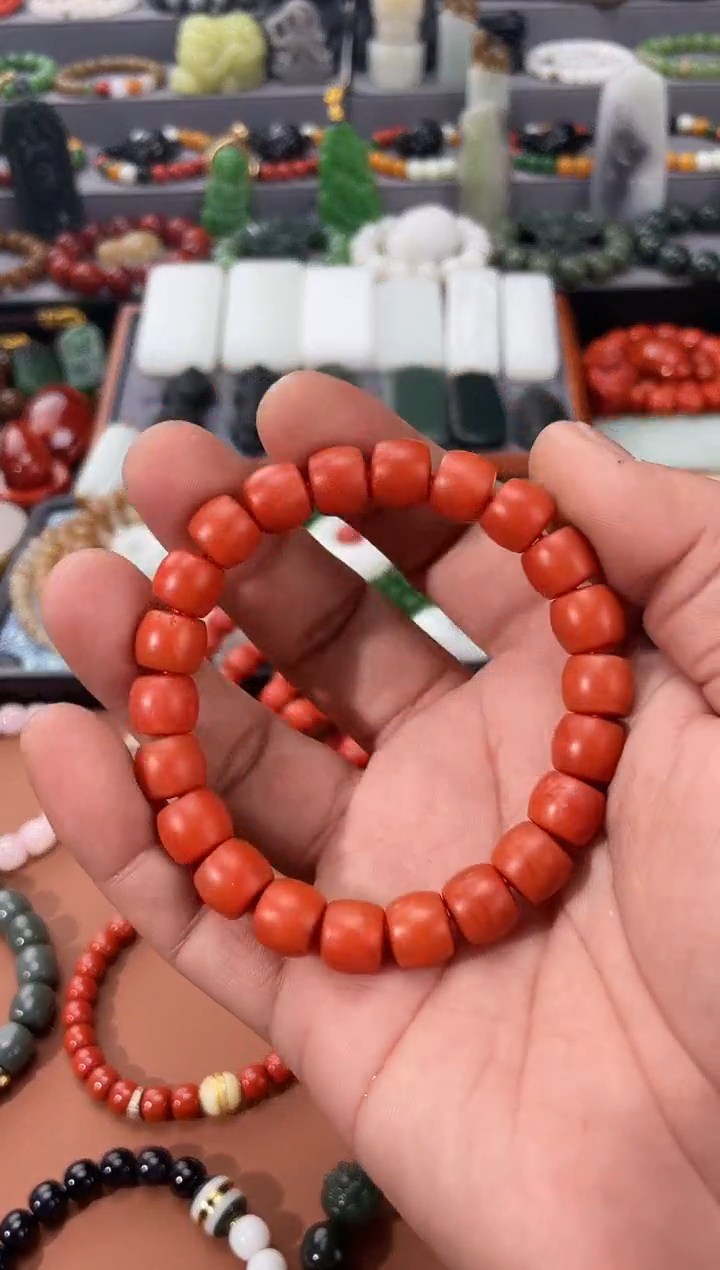 【闪购商品】南红玛瑙手串未镶嵌3