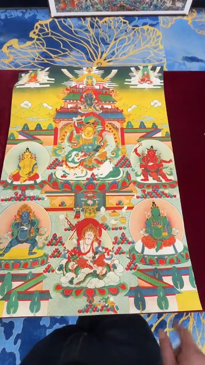卷轴画唐卡16059