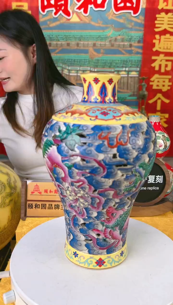 其他颐和园陶瓷摆件B26-13（一比一古法新烧）