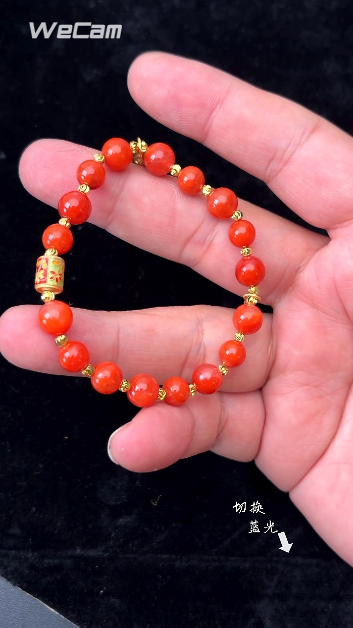 未镶嵌手链南红玛瑙平多样性发一