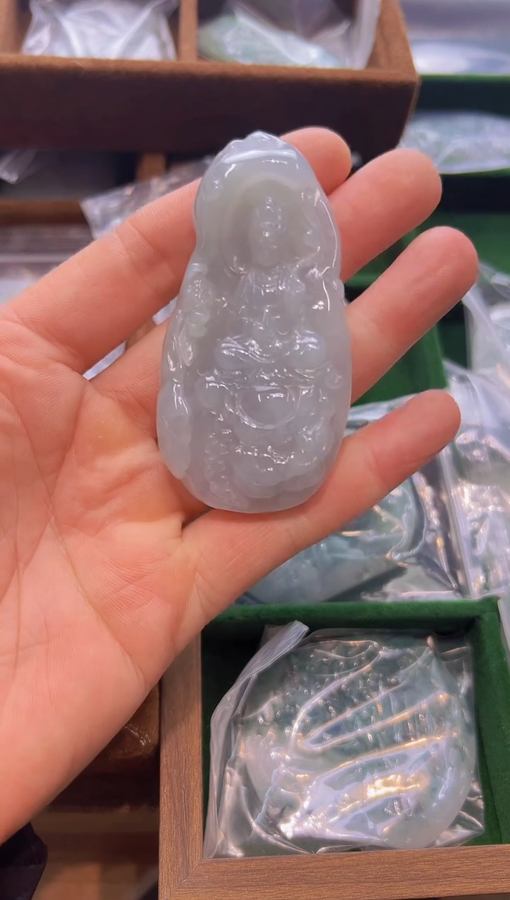 【闪购商品】乌木类书架048观音牌子