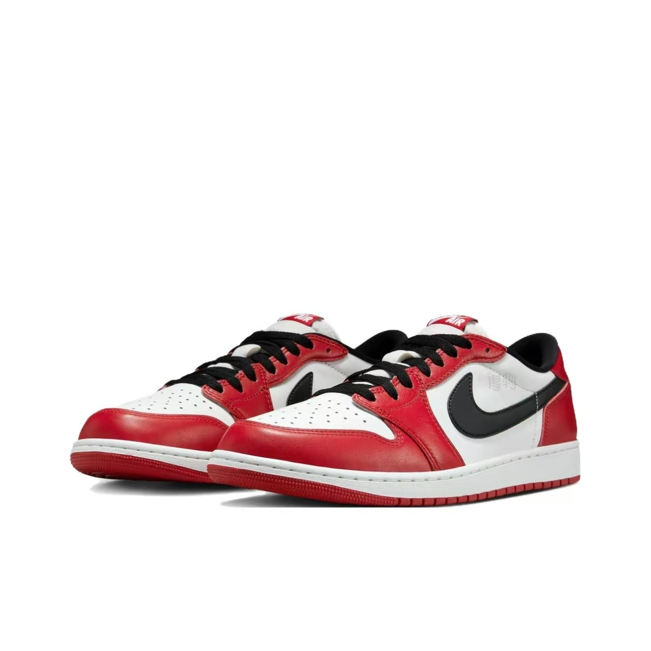 NIKE/耐克AJ1 低帮男子 OG芝加哥白红 百搭休闲运动鞋 HQ6998-600