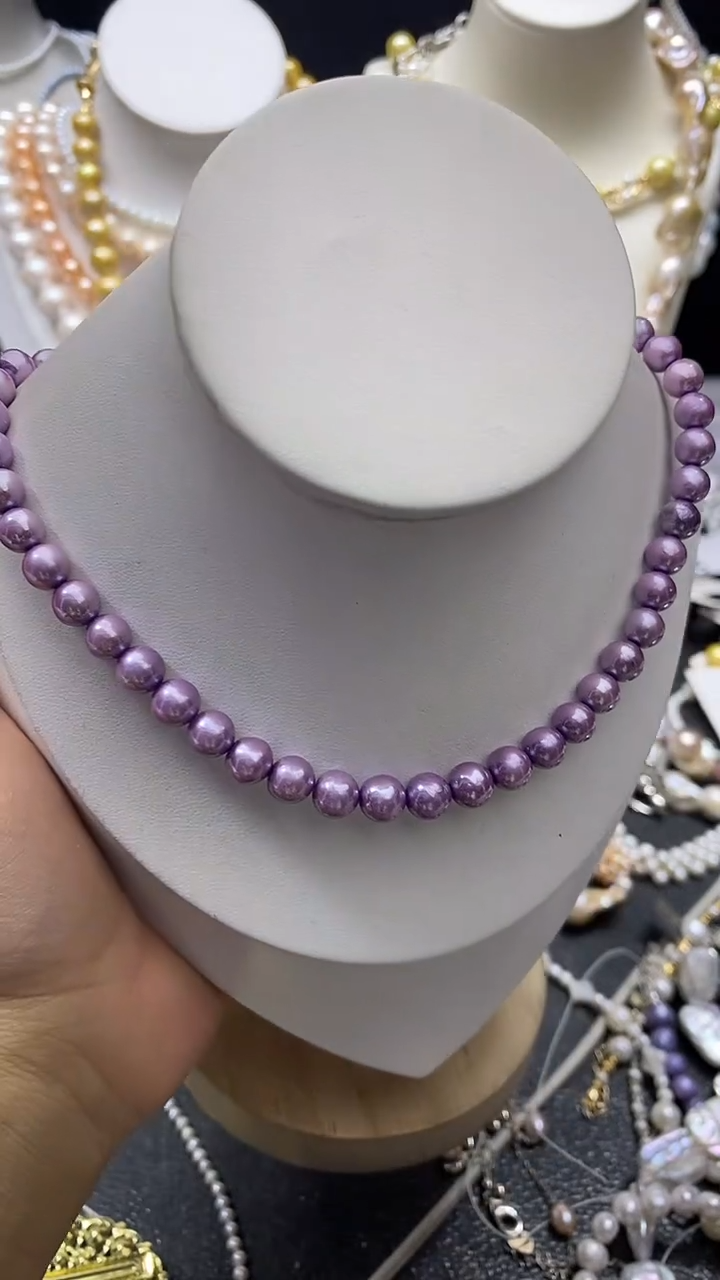 颈饰未镶嵌淡水珍珠多人