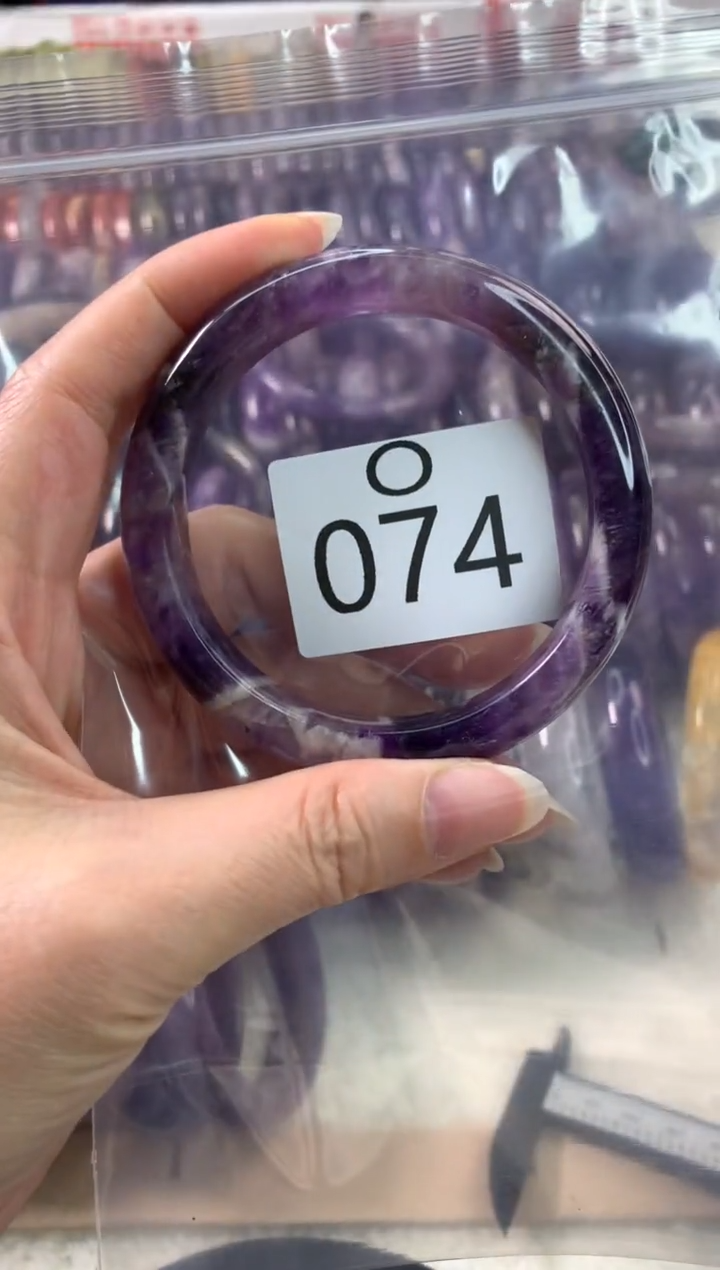 【闪购商品】水晶水晶手镯O未镶嵌074-58