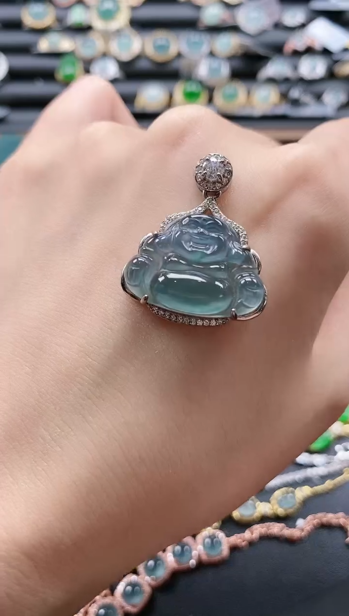 【闪购商品】翡翠戒指银S925镶嵌51511