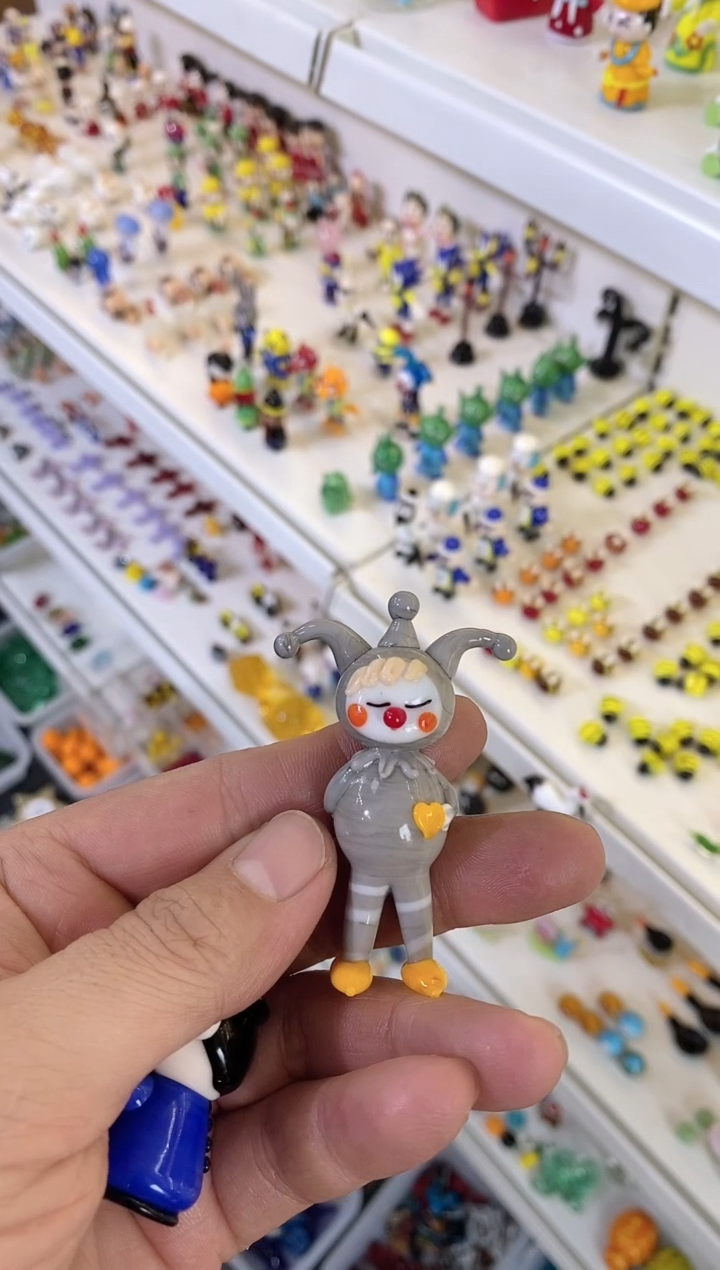 琉璃手工艺品小丑