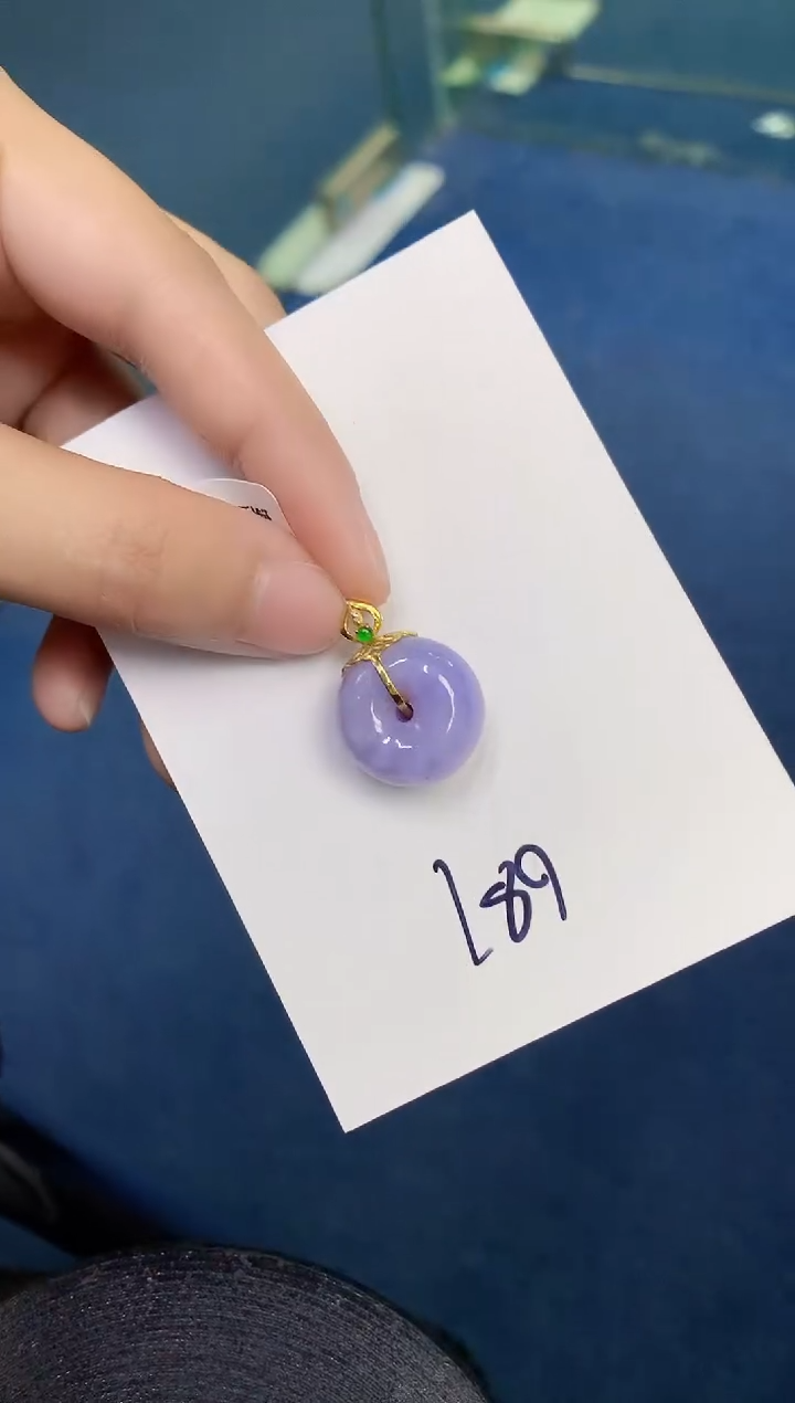 【闪购商品】翡翠颈饰18K金镶嵌000000000