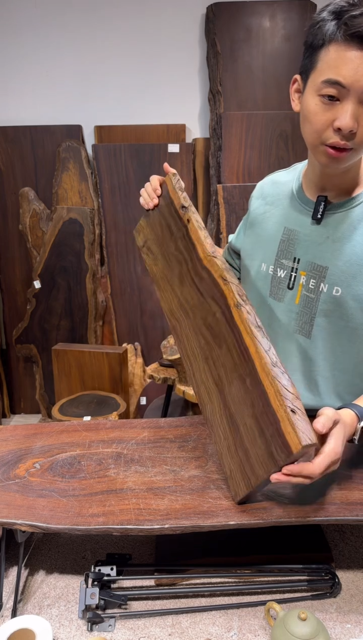 风车木（黑檀木）尺寸73*20*2.3编号030