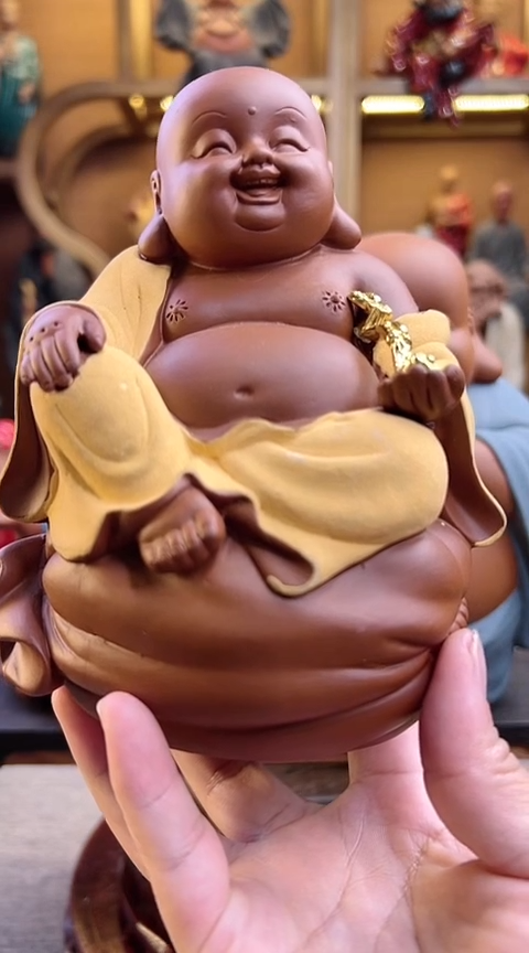 紫砂茶宠器闵茶宠摆件