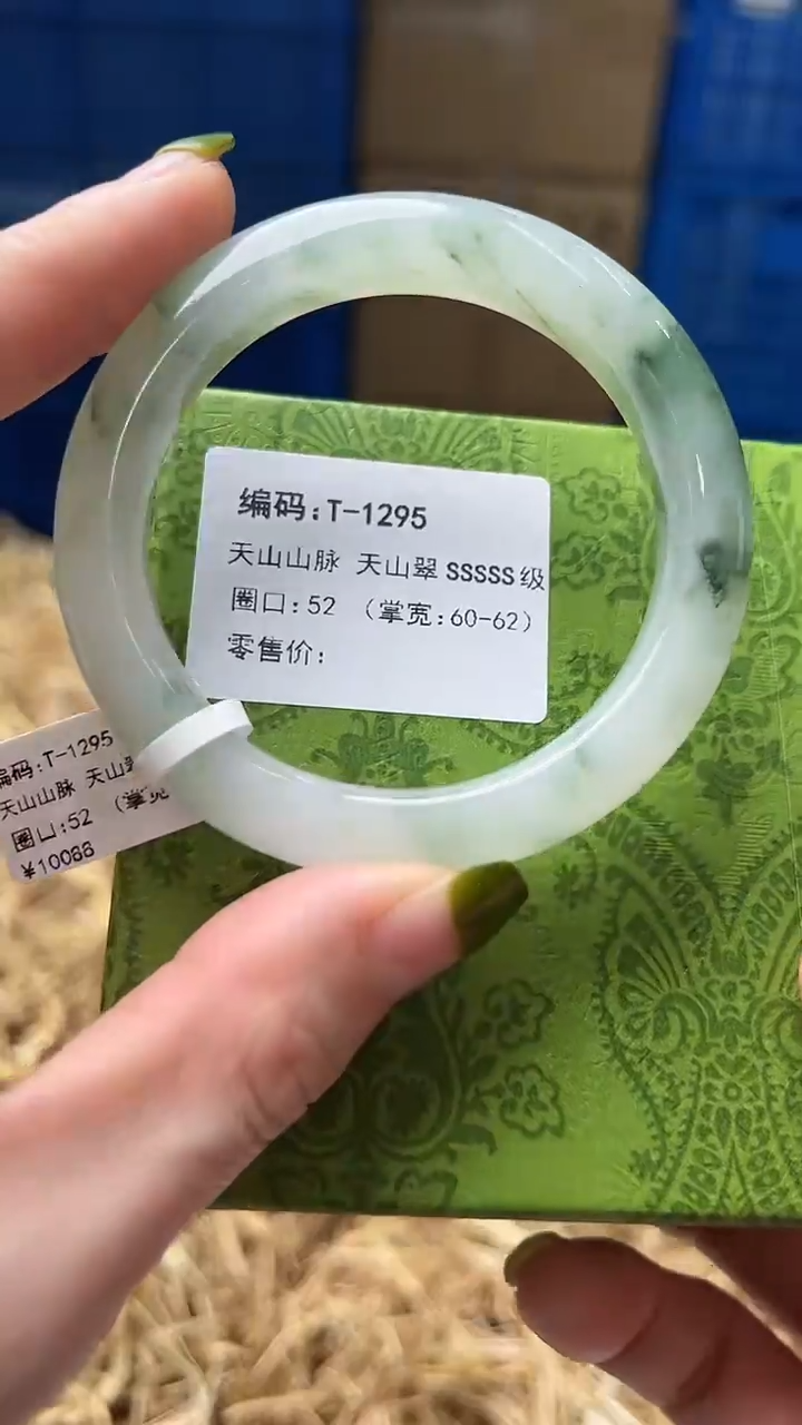 未镶嵌手镯石英质玉T1295