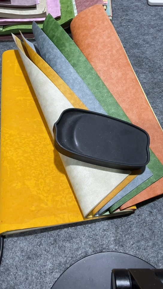 四尺对开粉连虎皮纹五色50张