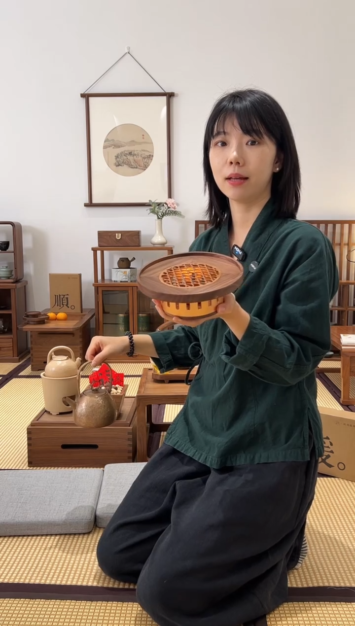 黑胡桃木温茶炉链接
