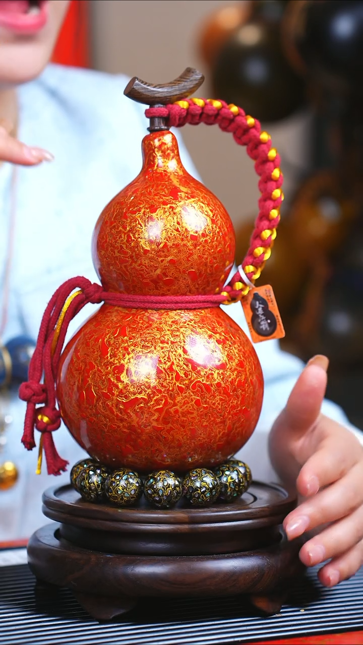 【闪购商品】JL120迎元宵臻选大漆酒葫芦