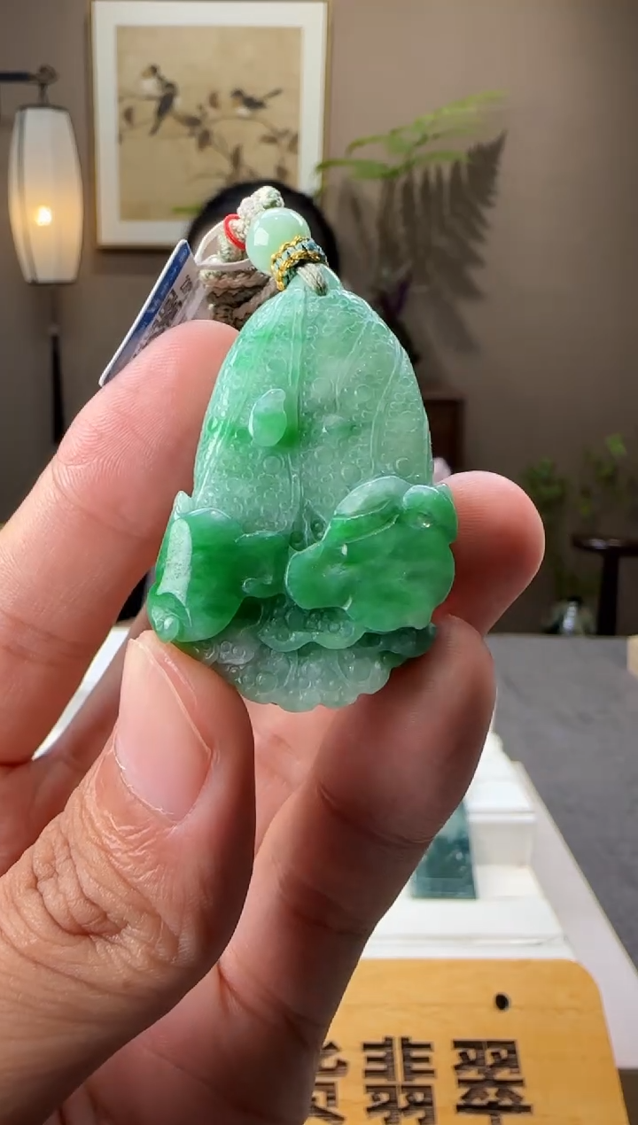 吊坠(不含链)未镶嵌翡翠AR@@960Q1J15426