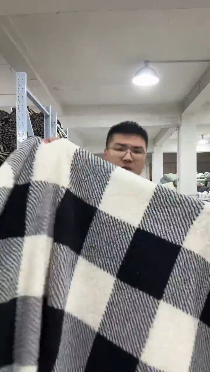 兔毛清货【1.5*2米毯子】外贸原单毛毯底价清货拼手速