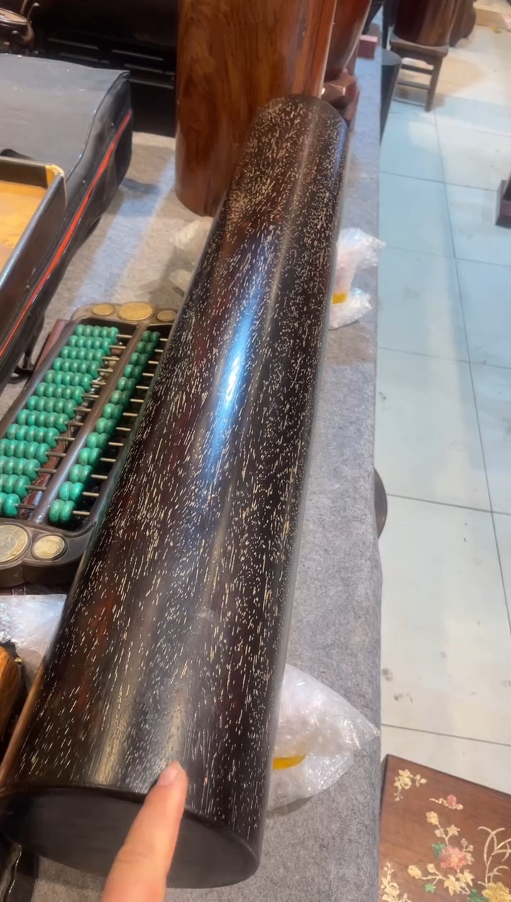 木木雕款俊**2珍藏老货...紫檀...横财摆件