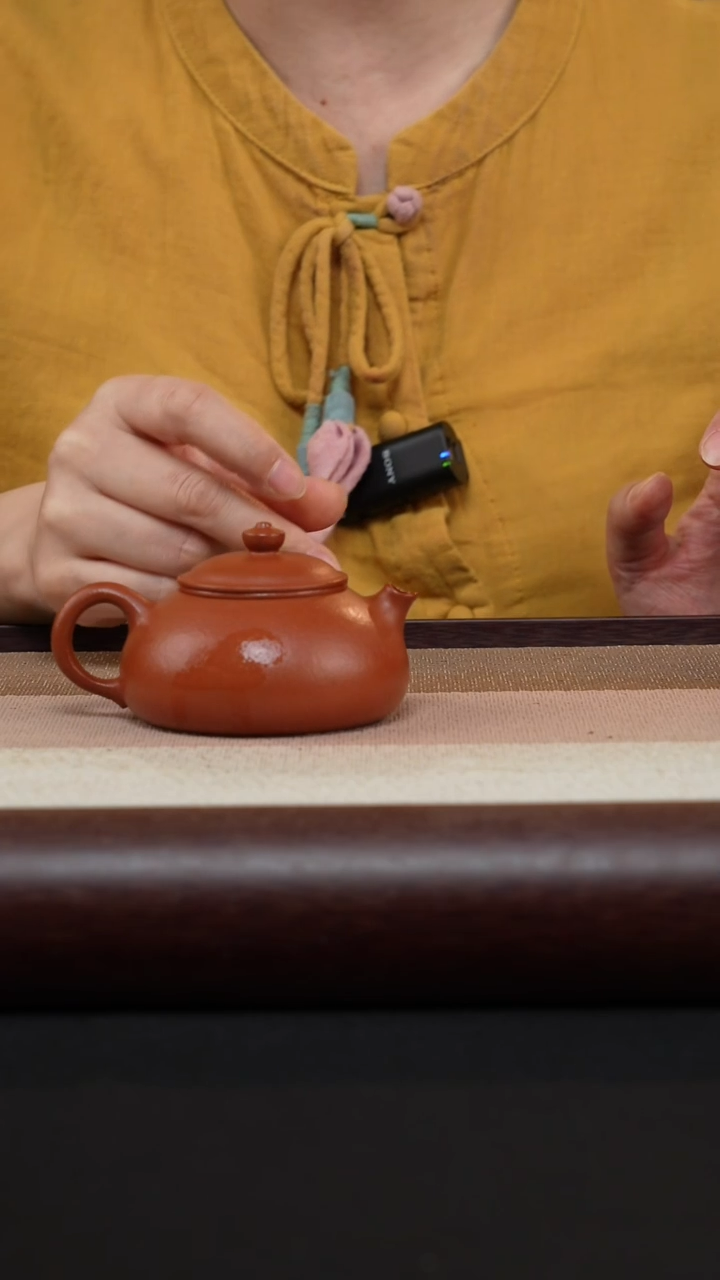 【闪购商品】紫砂茶壶赵庄朱泥-寒江MH-1805