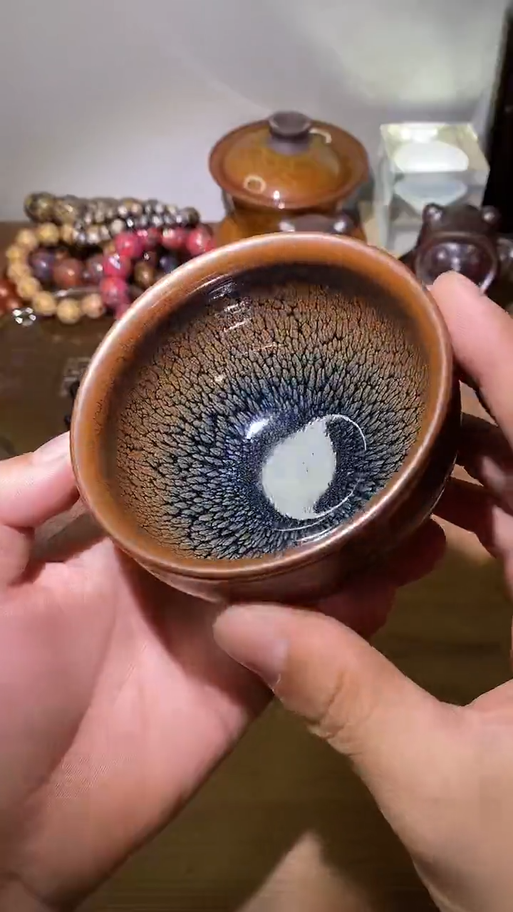 茶盏建阳建盏茶杯一只