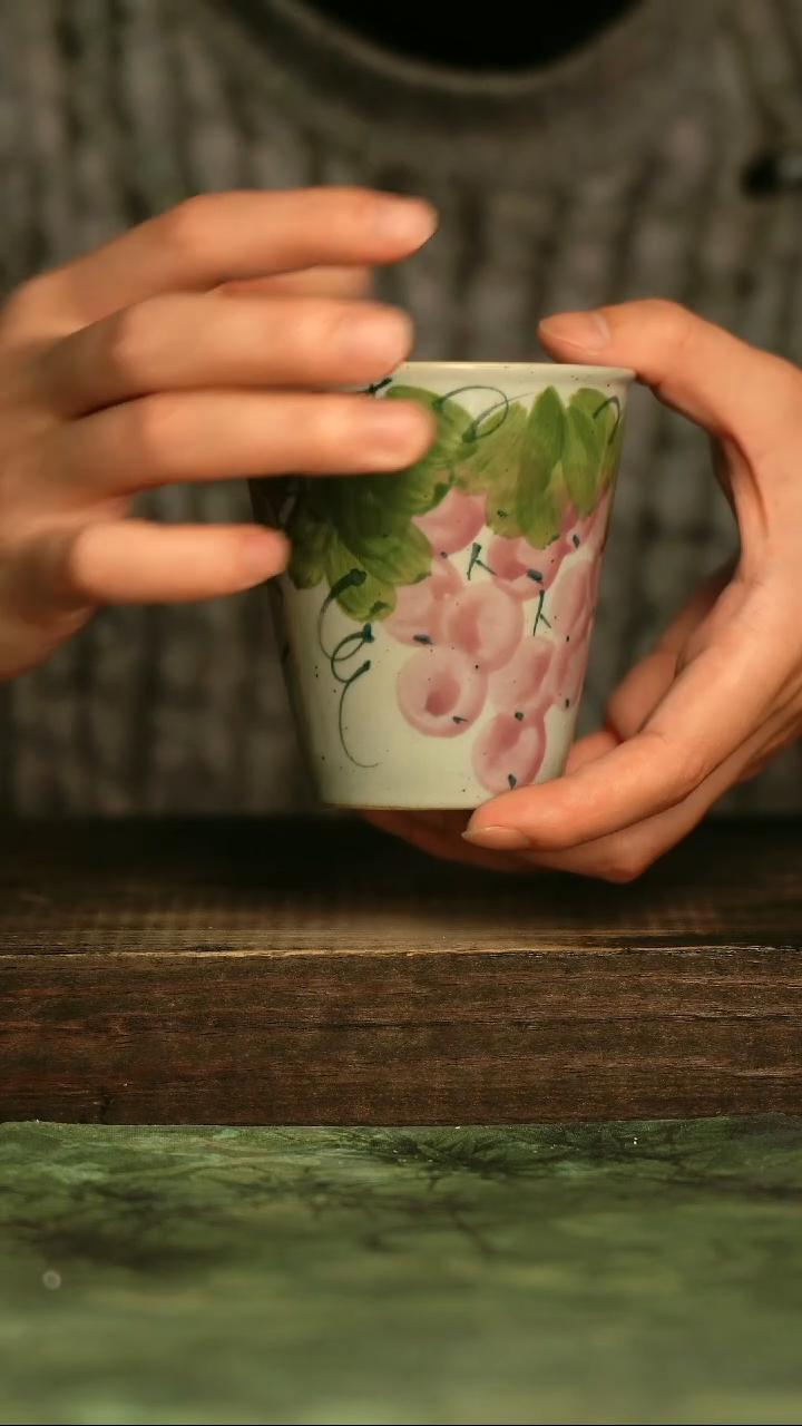 青诗集手工手绘瓷器青诗集手工手绘瓷器