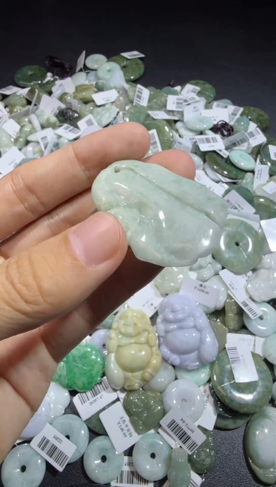 【闪购商品】翡翠颈饰未镶嵌00002117