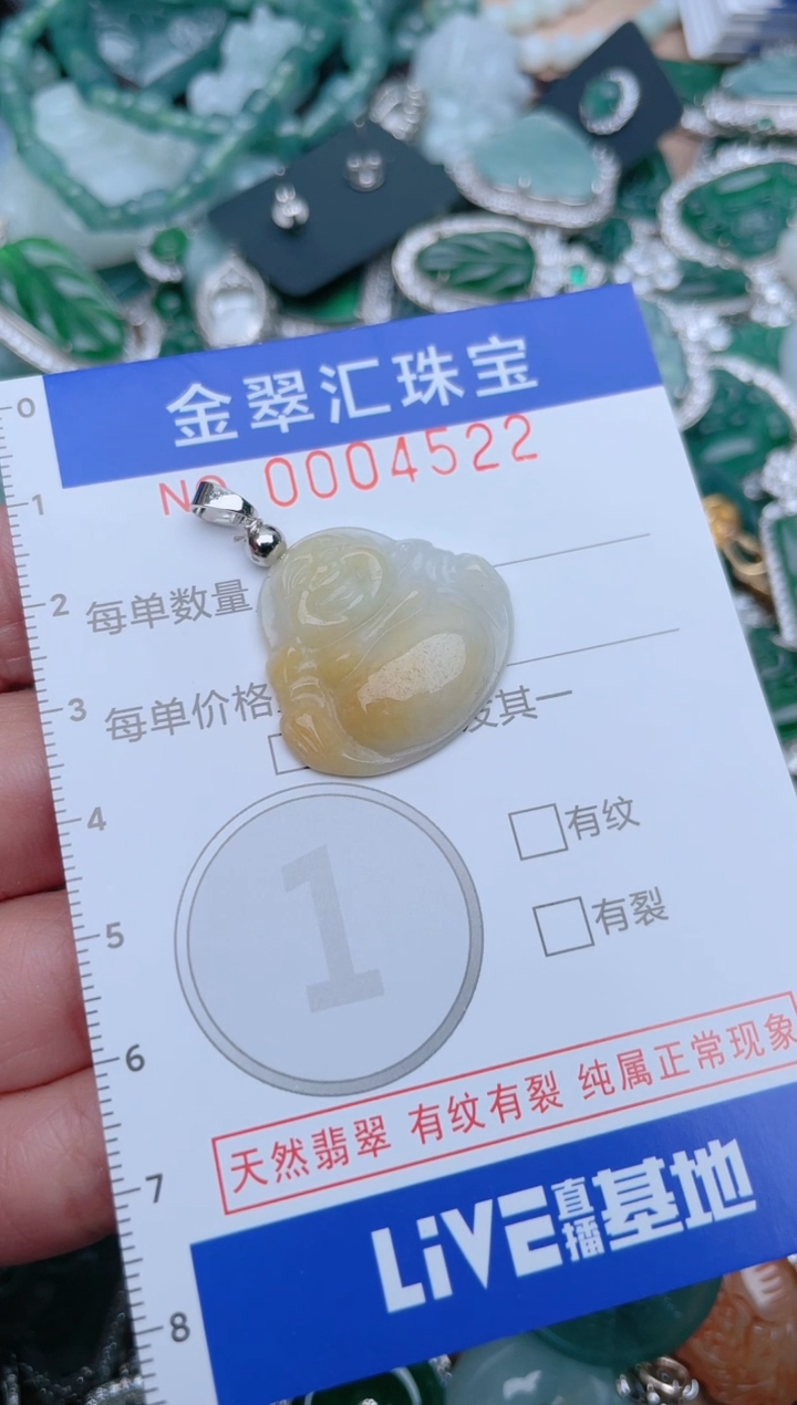 【闪购商品】翡翠颈饰未镶嵌4522.......1