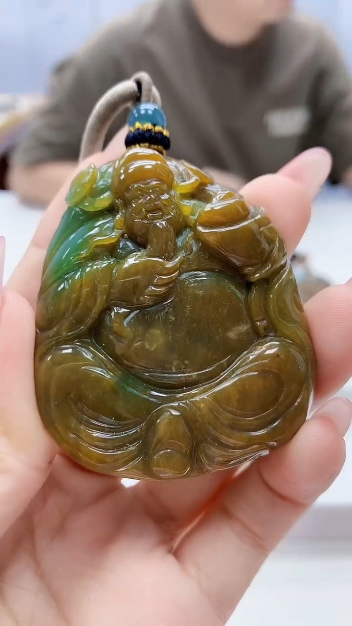 未镶嵌定制翡翠4917ty-毛货挂件143