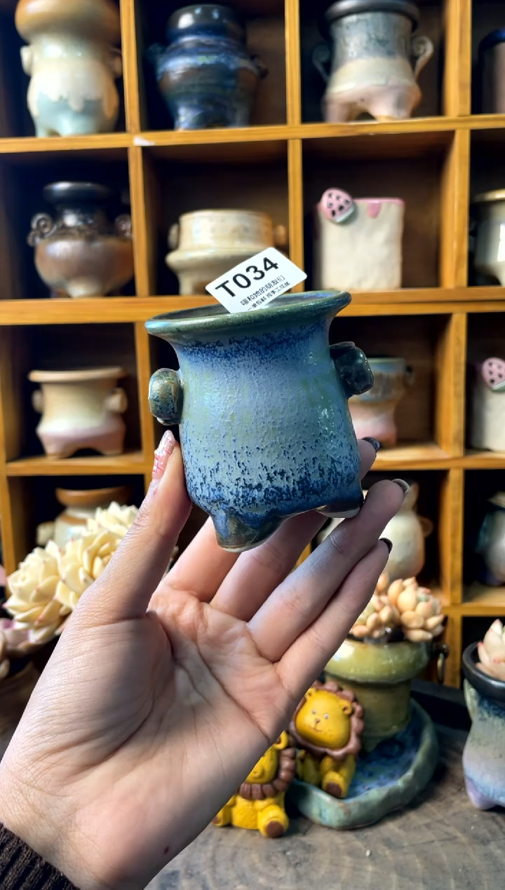 034内口5【多肉花盆多肉盆】