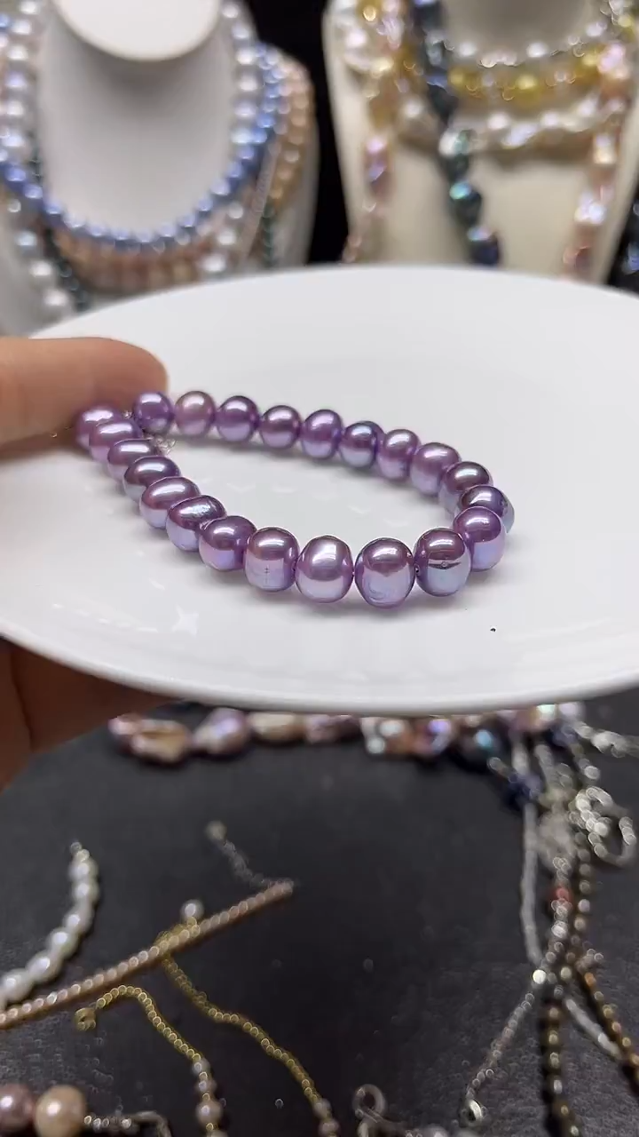 颈饰未镶嵌淡水珍珠多人