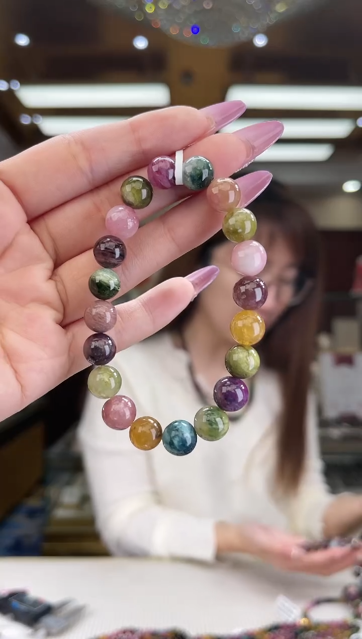 【闪购商品】碧玺/未镶嵌9mm+碧玺单圈13多样性发货