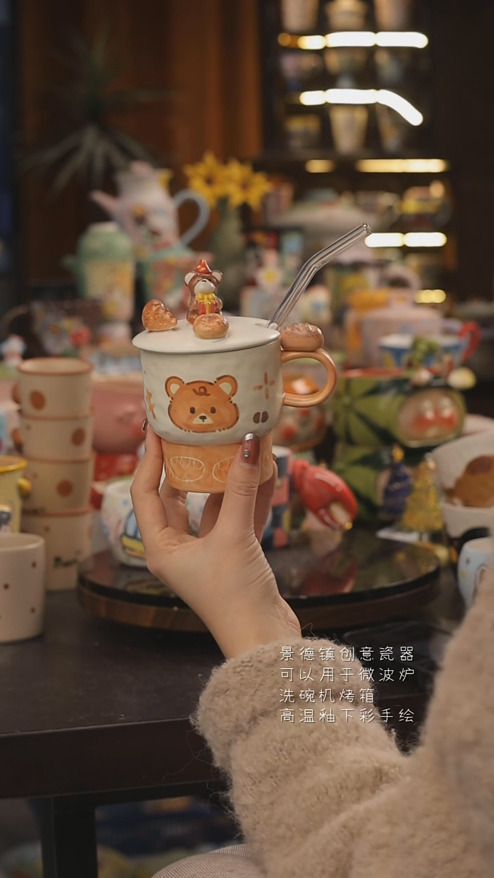 景德镇釉下彩绘设计师款式陶瓷