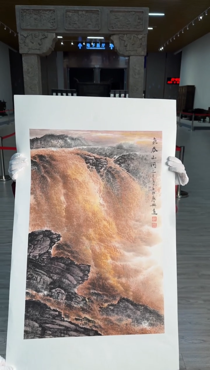 国画30赵隆轩美术馆李庆兴老师作品