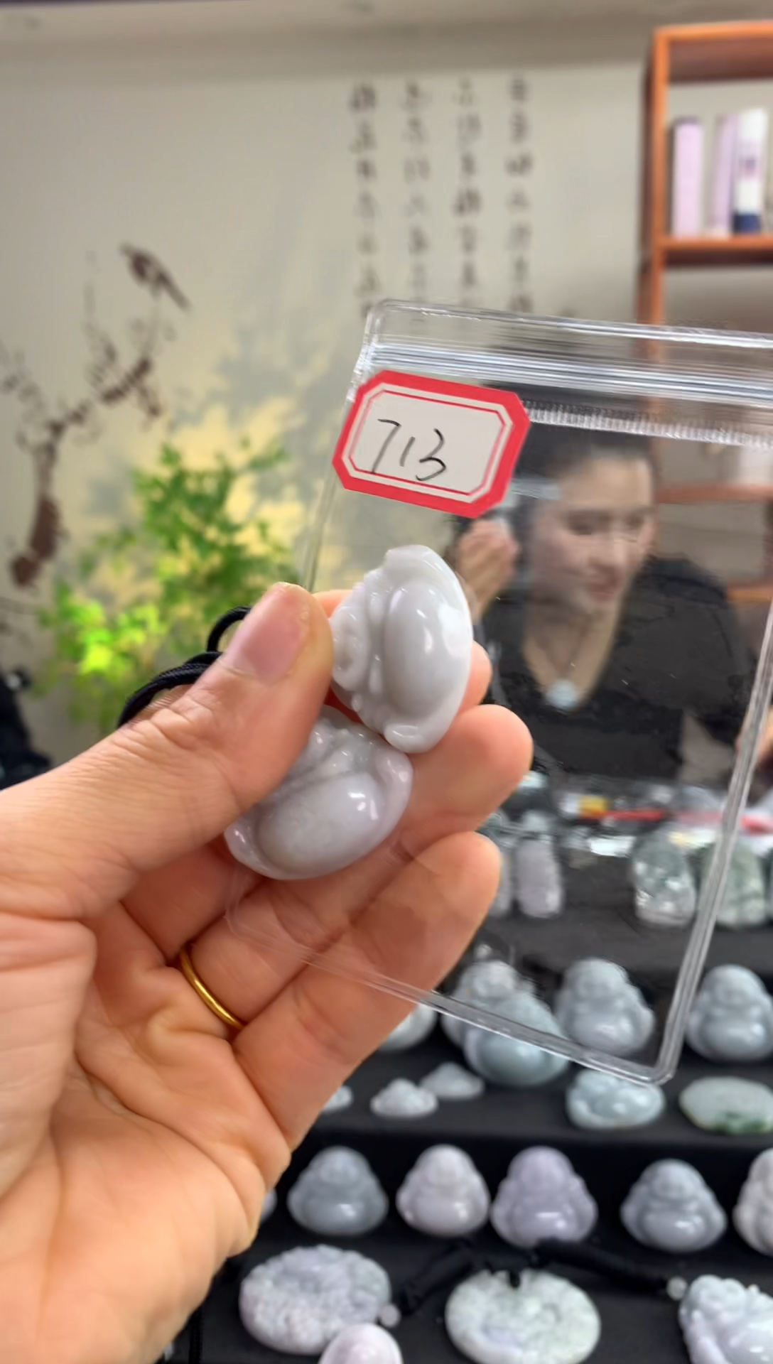 【闪购商品】翡翠颈饰未镶嵌佛公713 多样性发一件