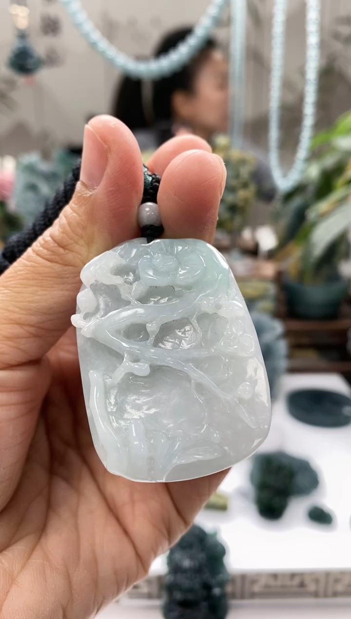 颈饰未镶嵌翡翠翡翠12.5