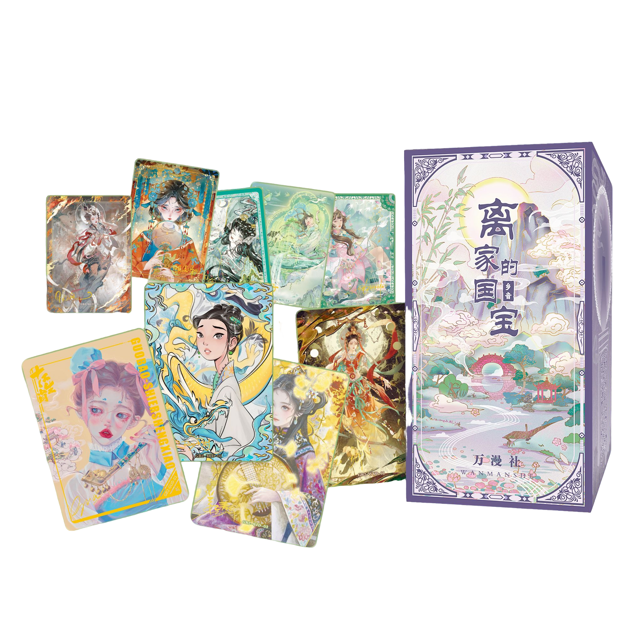 【欧皇】尼尼 万漫社《离家的国宝2：乡音》系列典藏收藏卡牌（代拆）