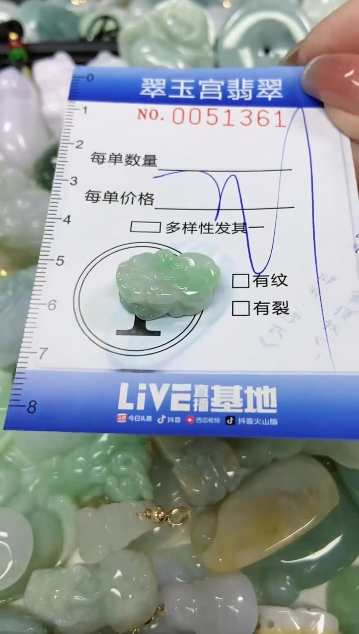 【闪购商品】翡翠颈饰未镶嵌闪购0051361