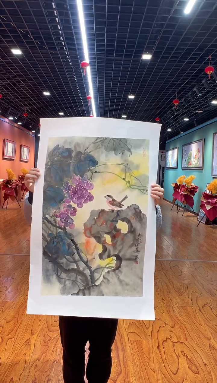 【闪购商品】国画周建真老师作品