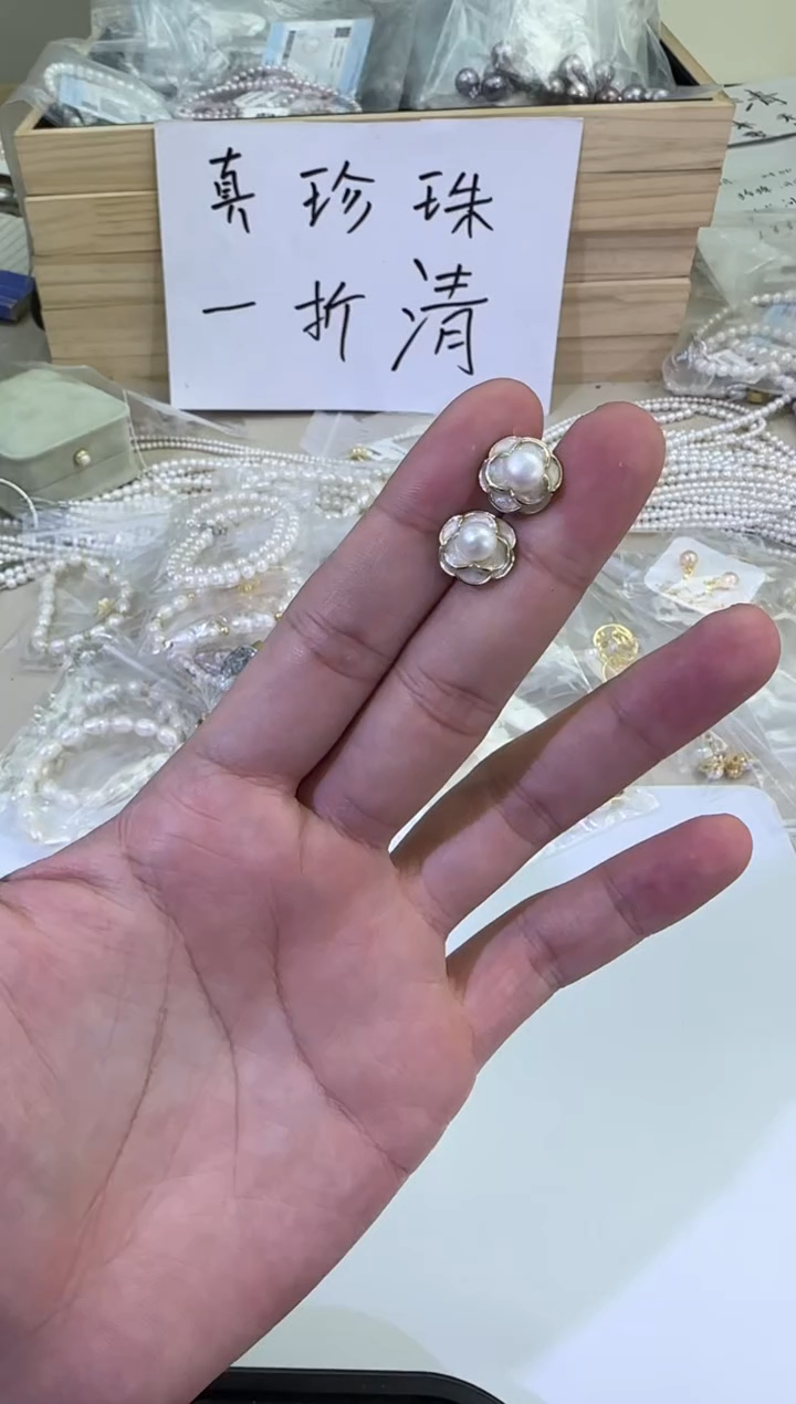 【闪购商品】淡水珍珠1111银S925镶嵌111