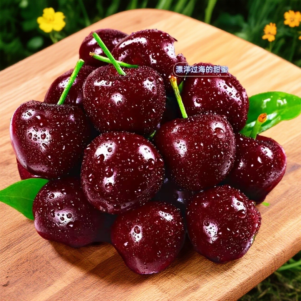 2JD-5JD【五斤原箱】智利海运桑提娜车厘子包邮内附果径卡（LJ）