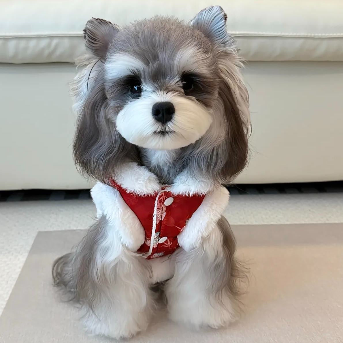 【萌爪宠物】雪纳瑞宠物活体泰迪韩版比熊家庭伴侣犬活体幼犬
