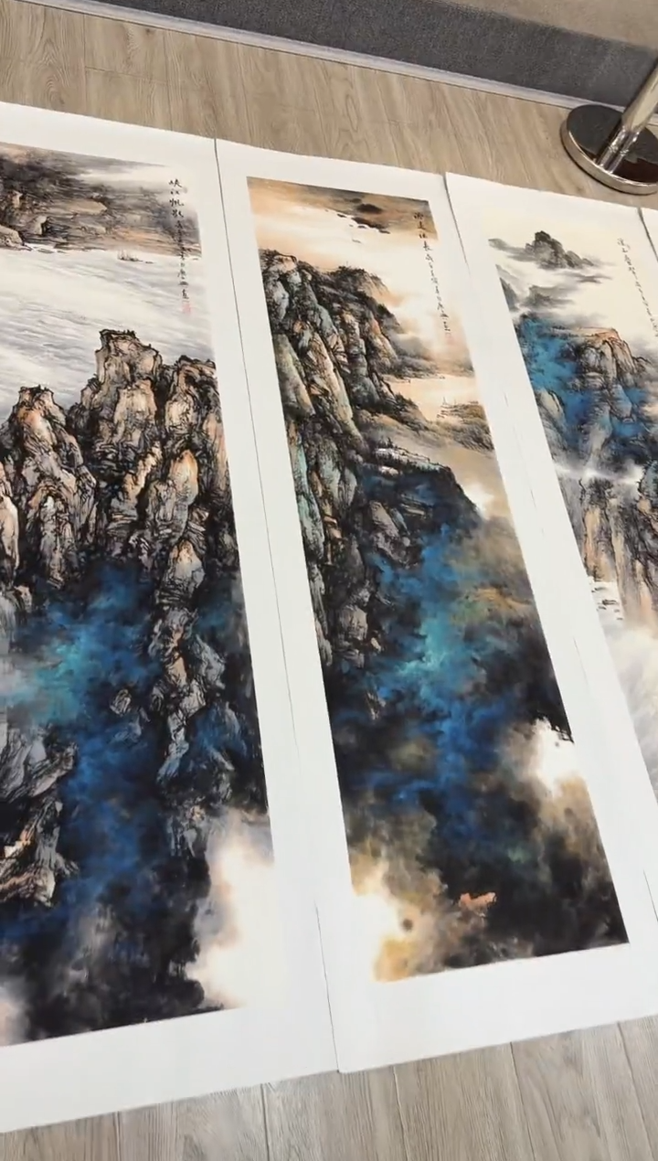 国画78赵隆轩美术馆李庆兴老师作品