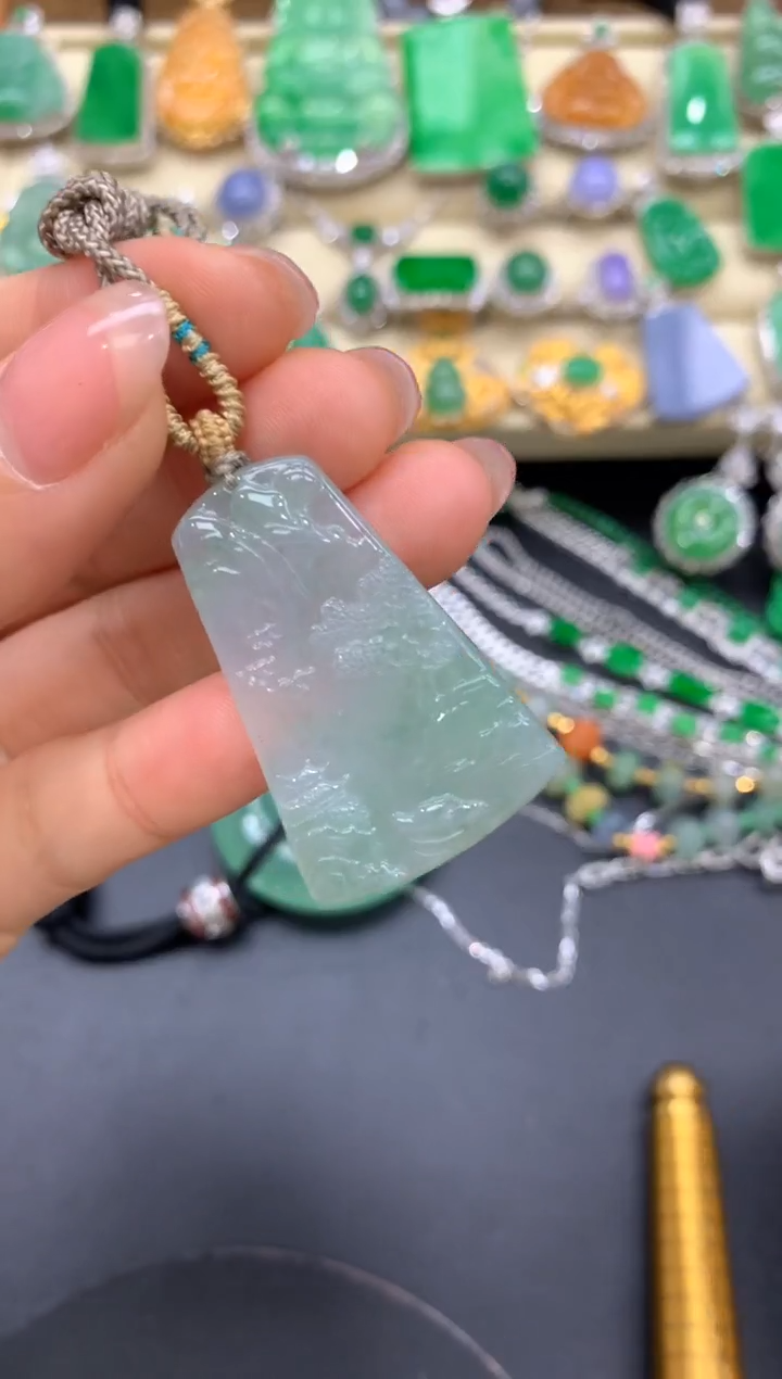 【闪购商品】翡翠颈饰未镶嵌194-中国好珍宝