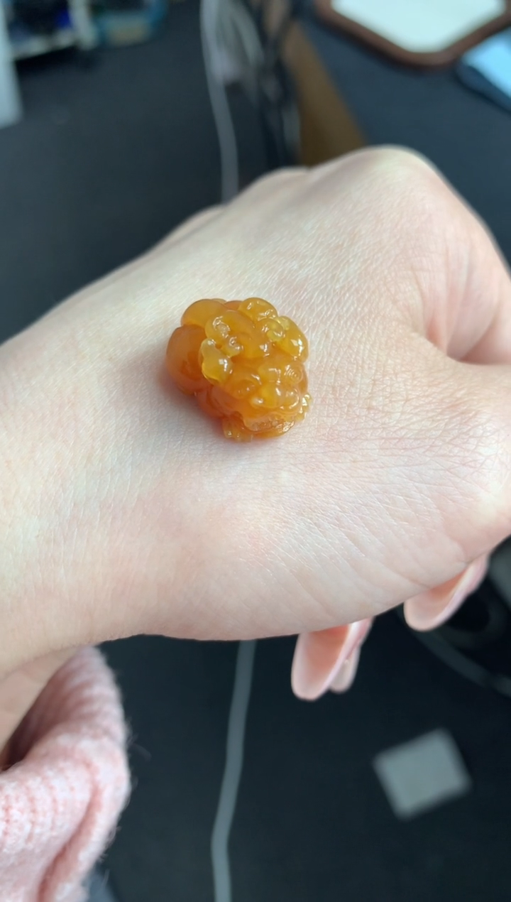 【闪购商品】定制翡翠未镶嵌貔貅