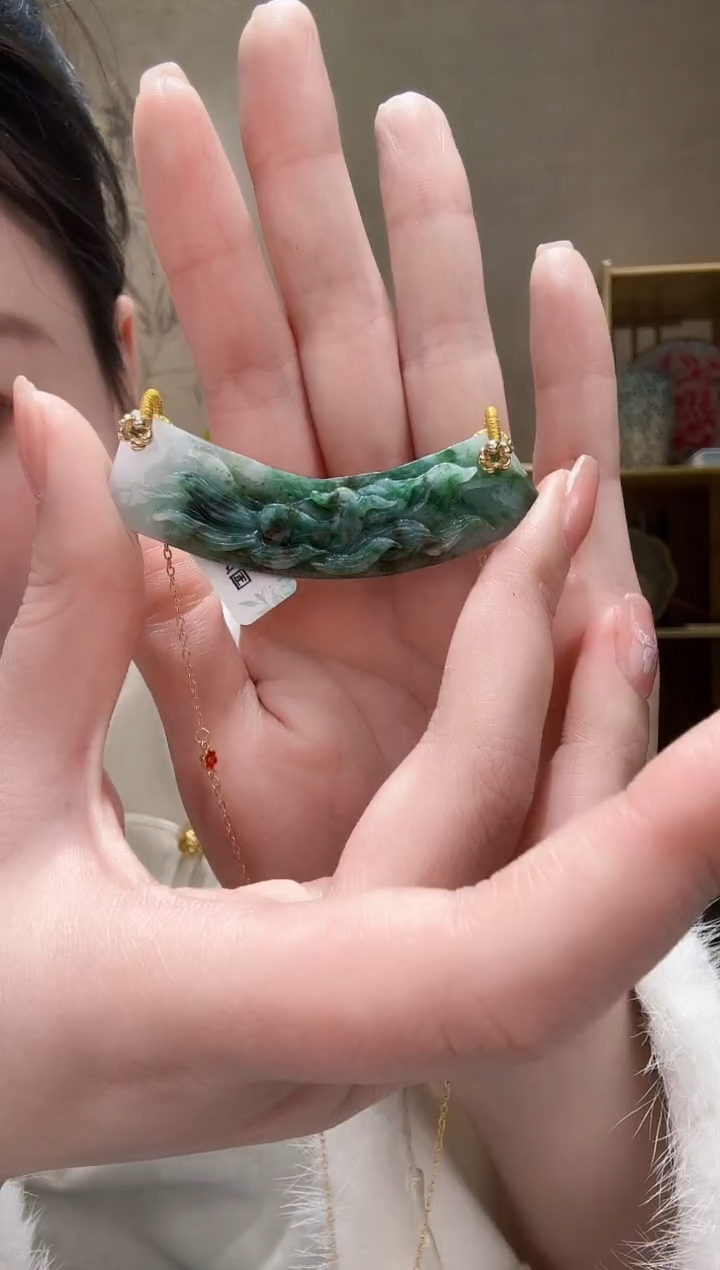 【闪购商品】翡翠颈饰未镶嵌吊坠