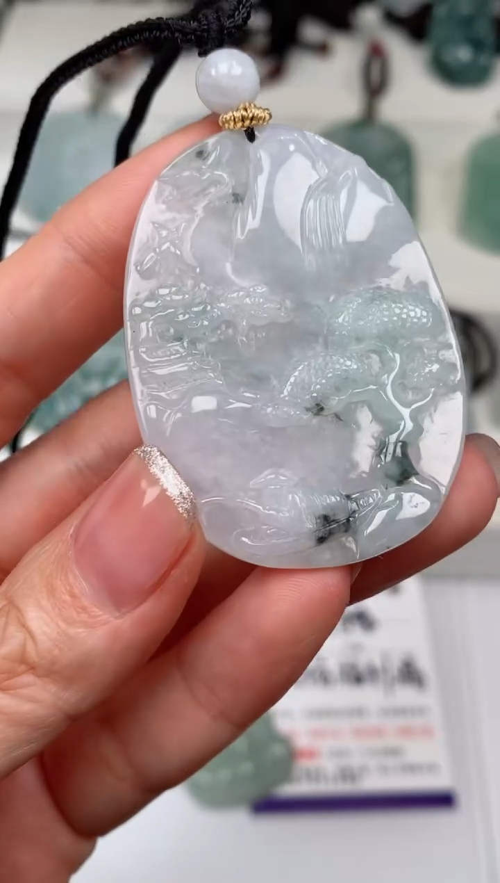 【闪购商品】翡翠颈饰未镶嵌吊坠