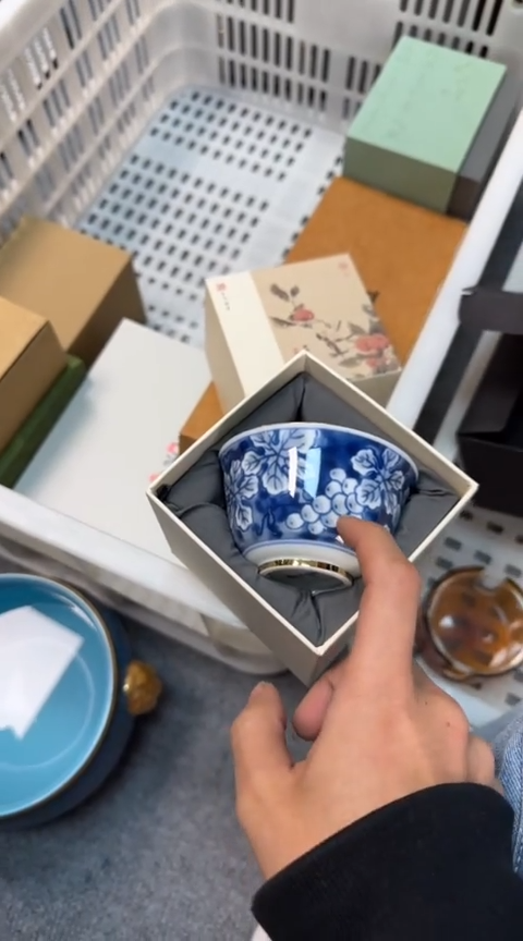 摆件陶茶具茶具茶具主人杯葡萄