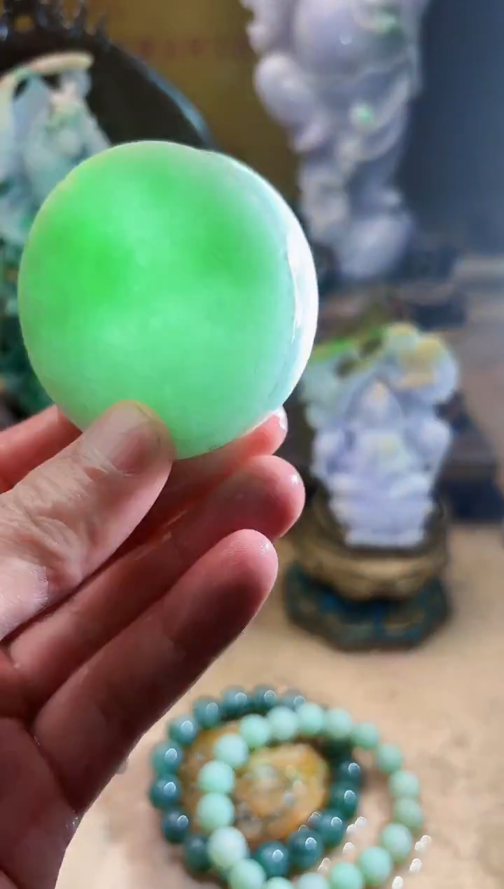 未镶嵌挂件翡翠A货张麦9628