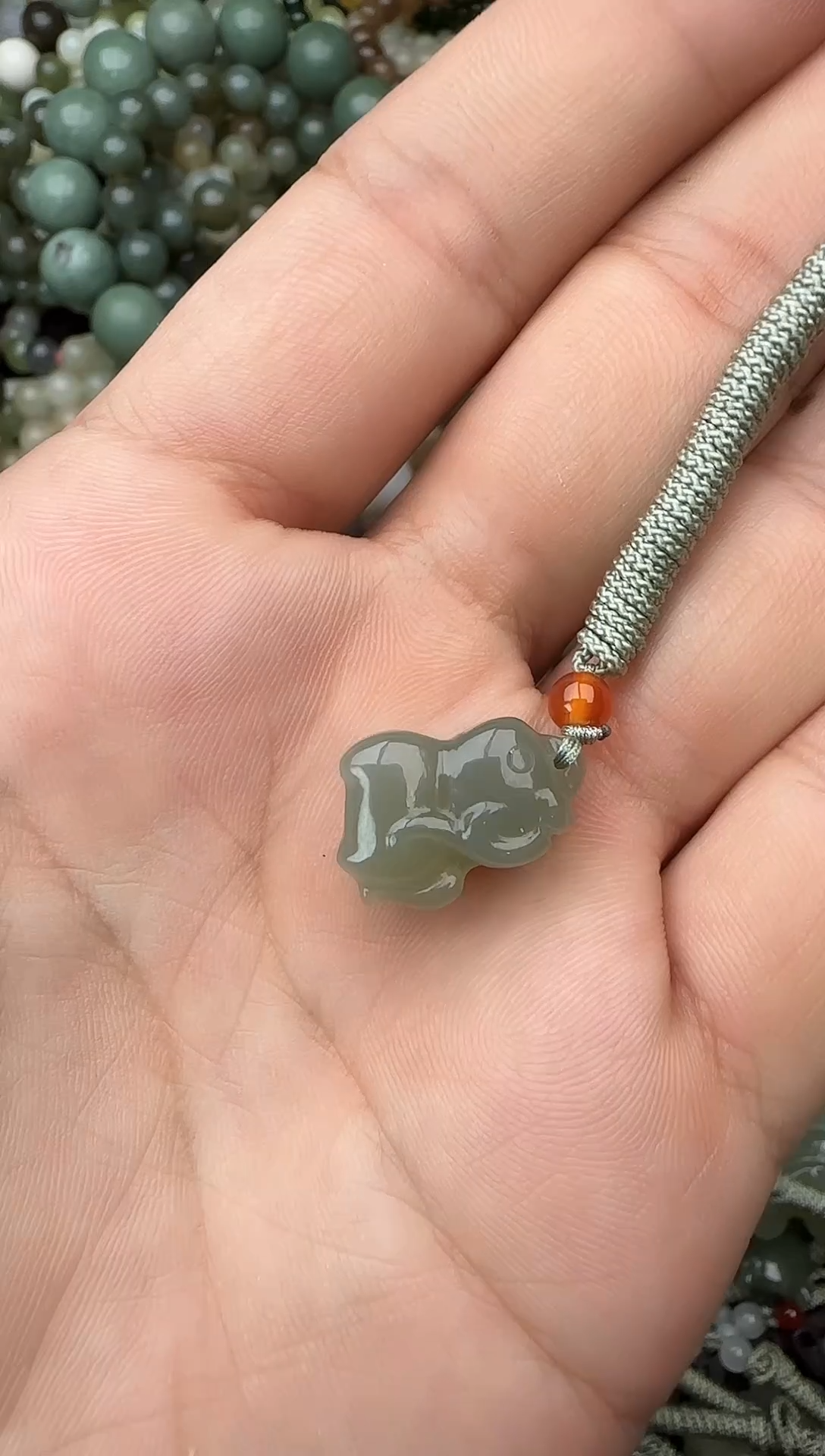 颈饰未镶嵌和田玉拍一发一