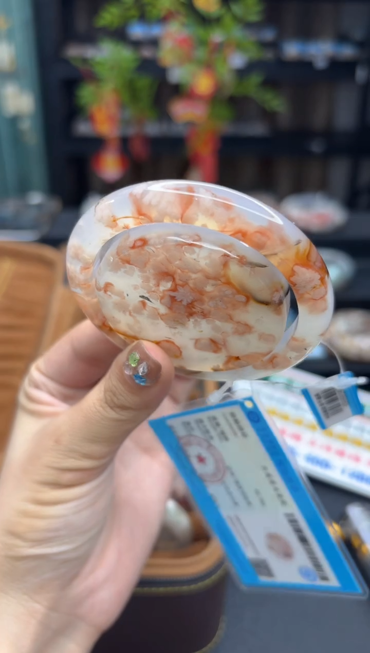 【闪购商品】石英质玉手镯未镶嵌95（55圈赠送镯心）